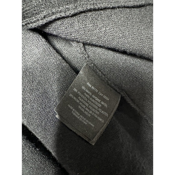 Anthropologie Crop Swing Shrung Black Size XS - Picture 2 of 7